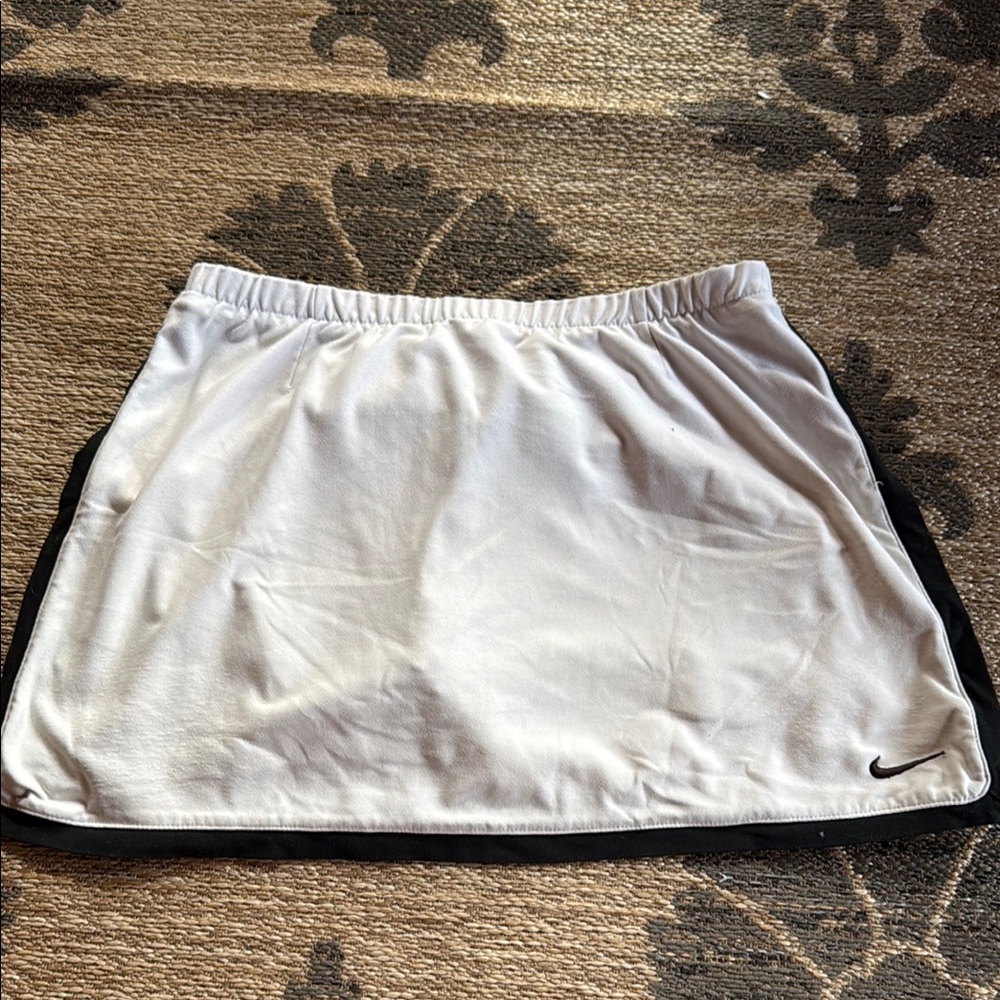 Nike White Mini Skirt Athletic Casual